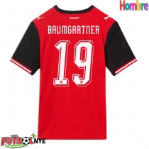 Camiseta Austria Christoph Baumgartner #19 Primera Equipación Mundial 2026 manga corta